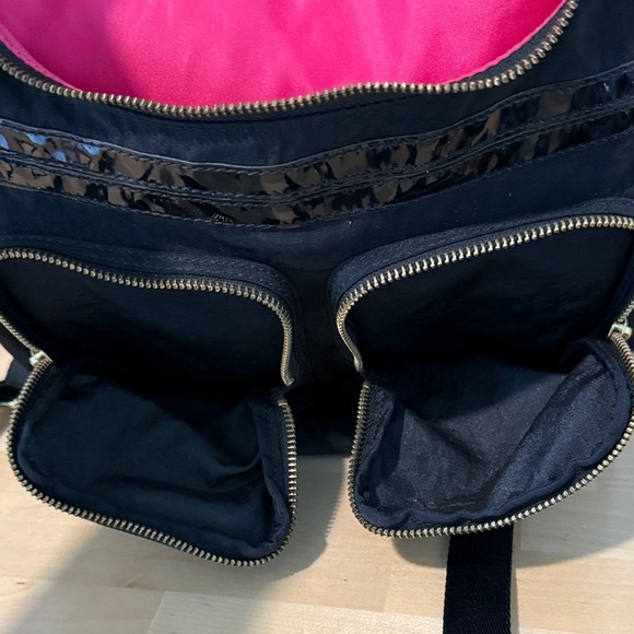 Kipling Black Backpack with Gold Accents - Picture 12 of 13